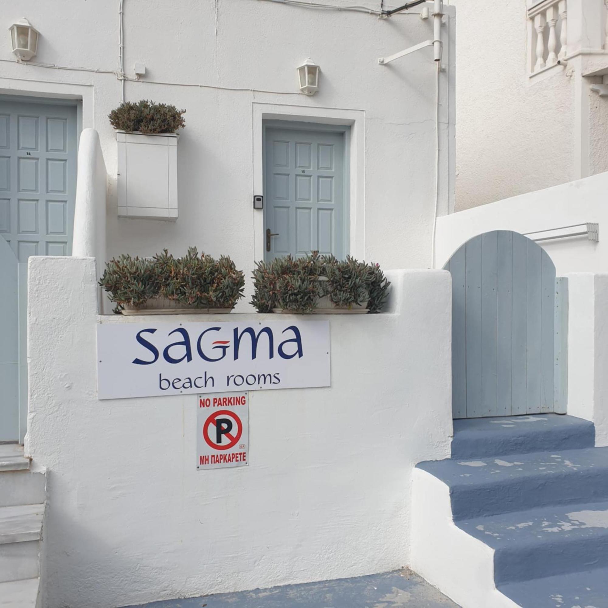 Sagma Beach Rooms Perissa  Exterior foto